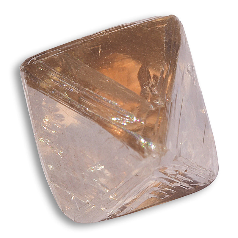 2.99 carat proportionally awesome raw diamond octahedron