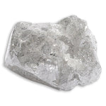 1.64 carat silver gray freeform rough diamond