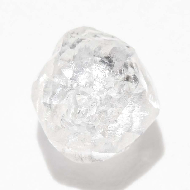 1.16 carat rounded freeform-shaped rough diamond