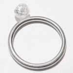 1.16 carat rounded freeform-shaped rough diamond