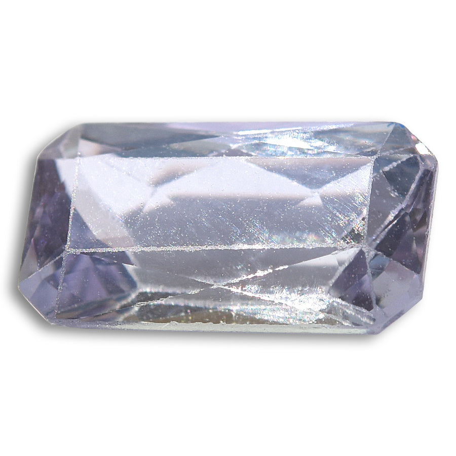 Pleochromatic rectangular tanzanite, ethically sourced from TAWOMA, 9.6x5.5mm SKU:TZ06