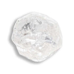 1.16 carat rounded freeform-shaped rough diamond