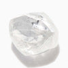 0.70 carat smooth and bright rough diamond dodecahedron