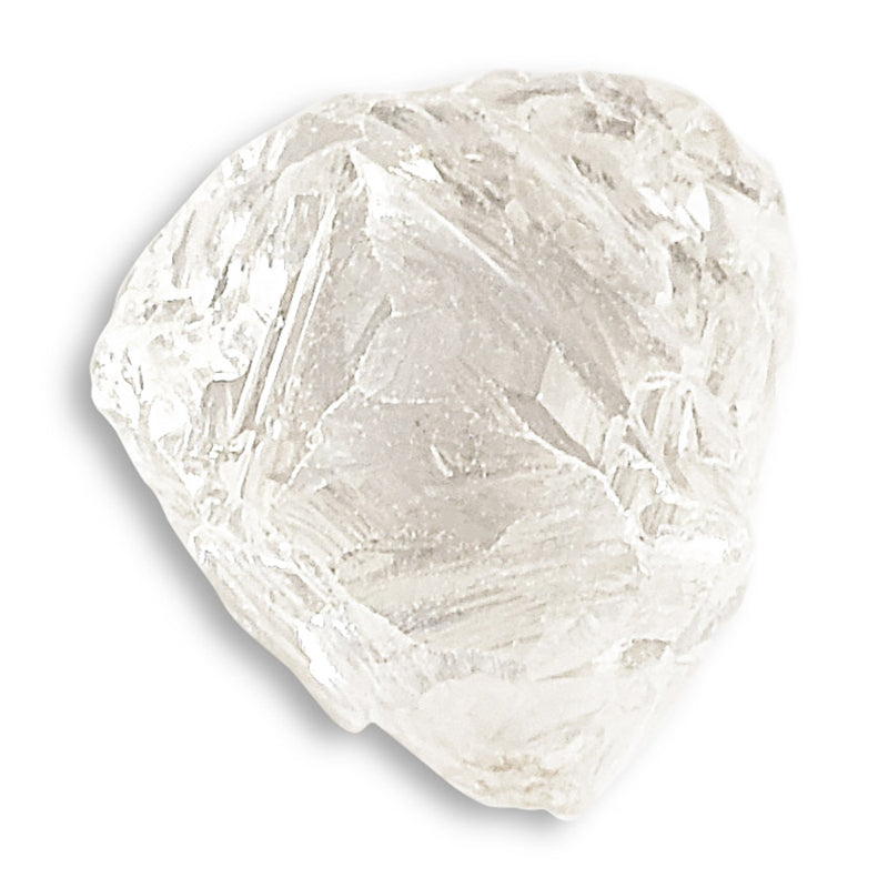 1.07 carat unique raw diamond triangle