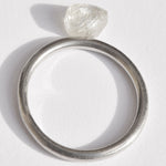 1.10 carat gorgeous teardrop shaped raw diamond