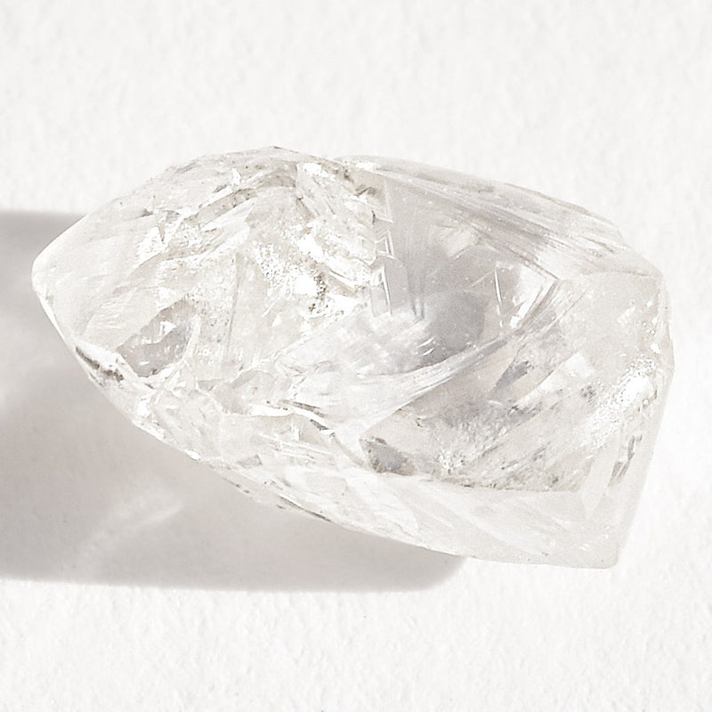 1.11 carat architecturally amazing double triangle raw diamond