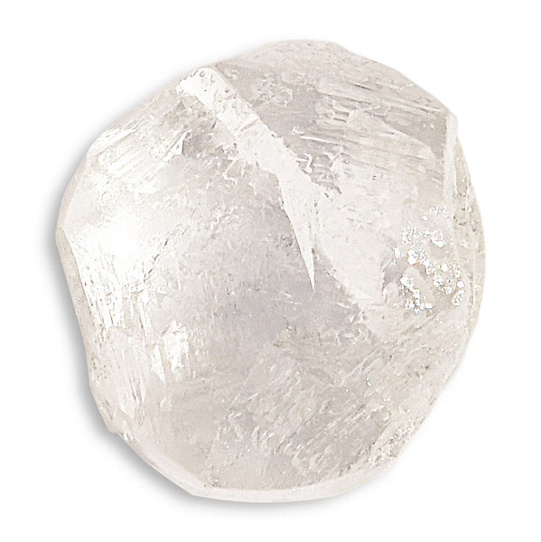 69.91 ct. Free Form Natural Rough Diamond Crystal (w/ 40% Tiny Combined  Crystals) - White & Black Colored