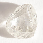 pear shaped rough diamond