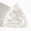 1.39 carat spectacular and fancy triangular raw diamond