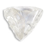 1.39 carat spectacular and fancy triangular raw diamond