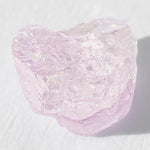 1.275 carat sparkly lilac rough diamond