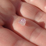 1.275 carat sparkly lilac rough diamond