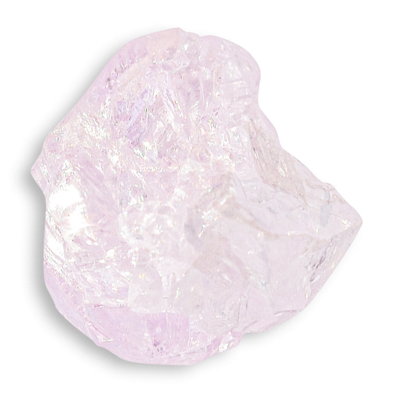 1.275 carat sparkly lilac rough diamond