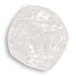 1.75 carat flat-backed and bright raw diamond octahedron