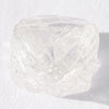 1.75 carat flat-backed and bright raw diamond octahedron