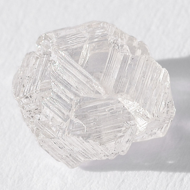 1.70 carat unbelievably beautiful freeform raw diamond