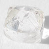 0.86 carat lovely and clear dodecaheddral rough diamond