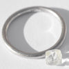 0.86 carat lovely and clear dodecaheddral rough diamond