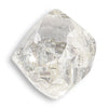 1.16 carat light and waterlike rough diamond dodecahedron