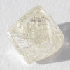 1.36 carat rare light green rough diamond octahedron