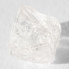 1.04 carat clean, clear and proportionate raw diamond octahedron