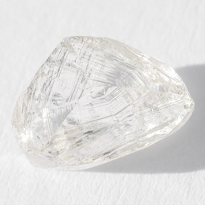 1.69 carat gorgeous triangular raw diamond