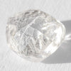 0.91 carat magnificent and animated raw diamond dodecahedron