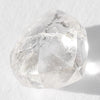0.91 carat magnificent and animated raw diamond dodecahedron