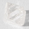 1.63 carat classic and excellent raw diamond octahedron