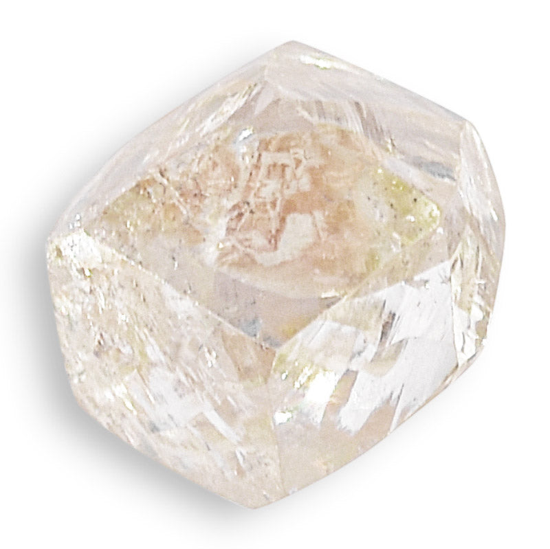 1.16 carat beautiful and colorful raw diamond dodecahedron