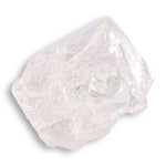 1.115 carat light purple-silver freeform raw diamond