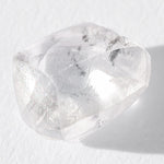 0.67 carat offset rhombododecahedral rough diamond