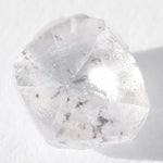 0.67 carat offset rhombododecahedral rough diamond