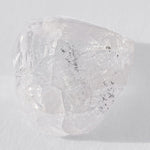 1.44 carat earthy two-toned triangular rough diamond