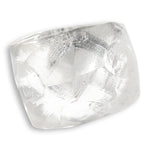 0.95 carat glowy and architecturally amazing rough diamond octahedron