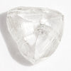 0.59 carat absolutely gorgeous rough diamond triangular macle