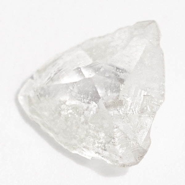 Carat Blue Light And Oblong Rough Diamond Triangular Macle