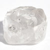 1.40 carat proportional glowing and white octahedron raw diamond