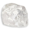 1.40 carat proportional glowing and white octahedron raw diamond