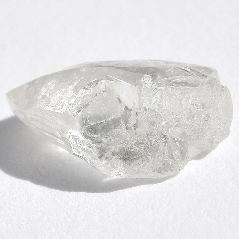 1.40 carat freeform sunny and oblong natural rustic rough diamond
