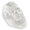 1.49 carat light refracting pear shaped rough diamond