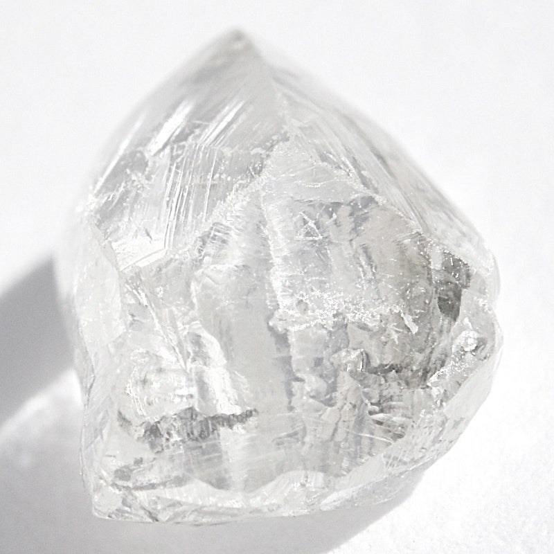 1.2 carat gorgeous offset dodecahedron rough diamond