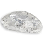 1.12 carat ethereal raindrop-like freeform raw diamond