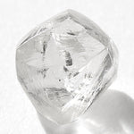 1.29 carat gorgeous and shiny octahedral raw diamond