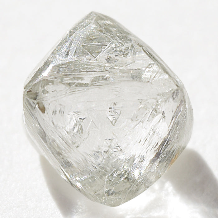 1.27 carat amazing clean and clear rough diamond octahedron