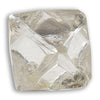 1.3 carat sophisticated and architectural raw diamond octahedron