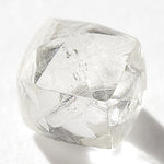 1.225 carat lovely rounded dodecahedral rough diamond