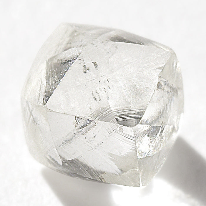 1.72 carat breathtaking and large rough diamond dodecahedron