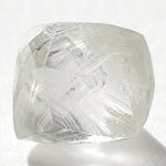 1.25 carat lovely and interestingly shaped raw diamond dodecahedron or octahedron