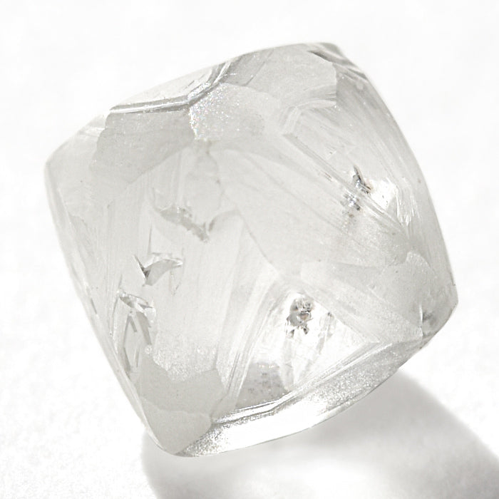 1.25 carat gorgeous, clean and clear rough diamond octahedron